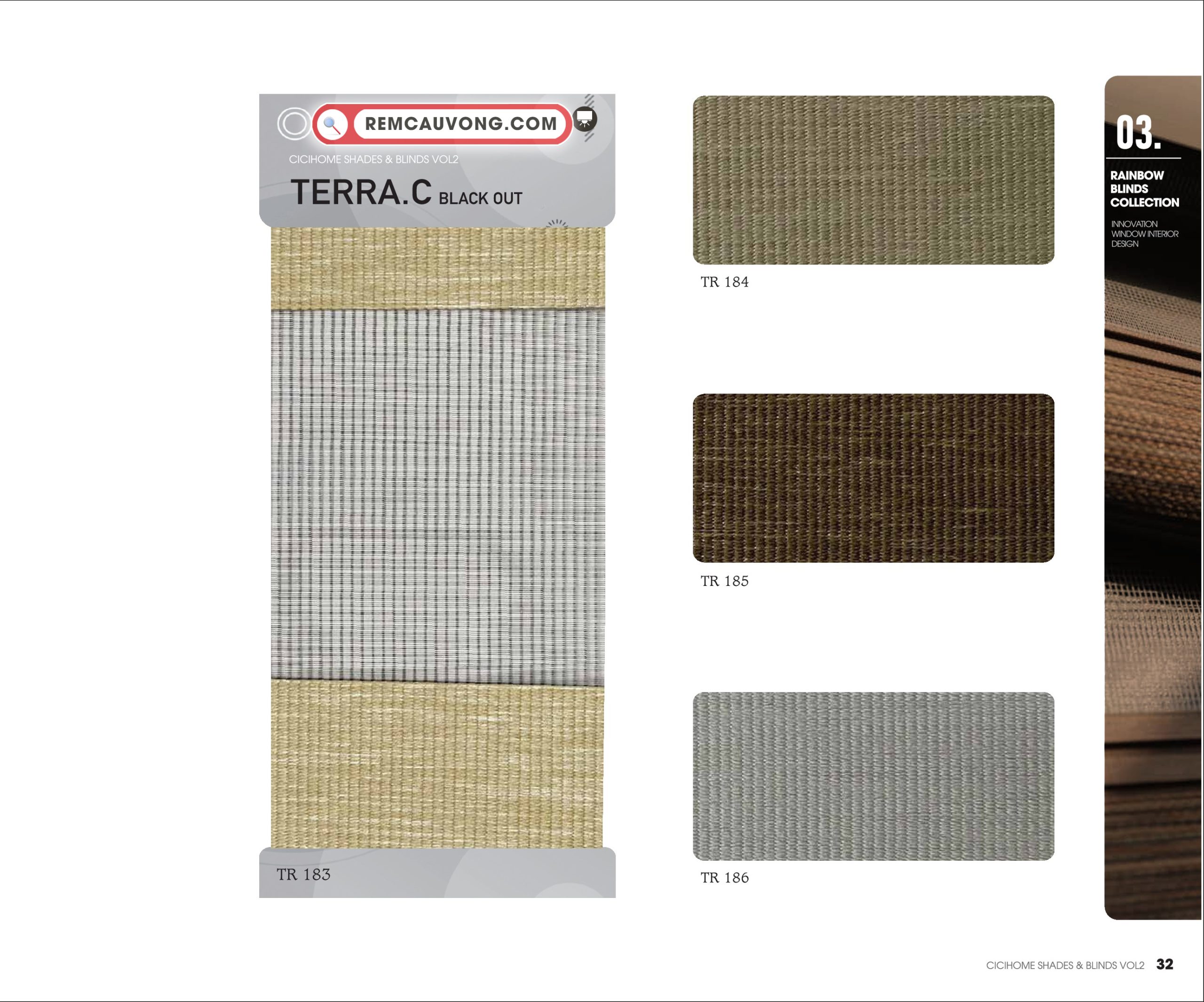 Rèm Cầu Vồng TerraC Cici Home