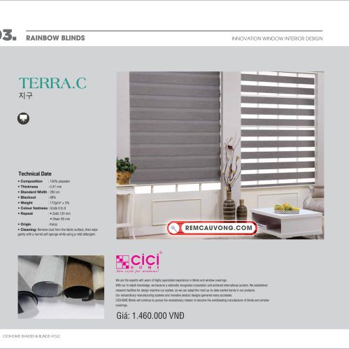 Rèm Cầu Vồng TerraC Cici Home