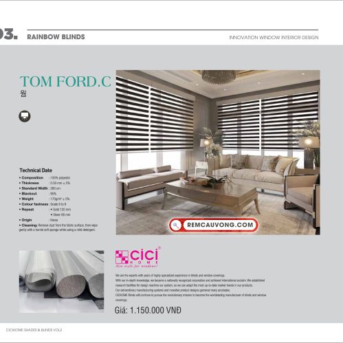 Rèm Cầu Vồng Tom-fordC Cici Home