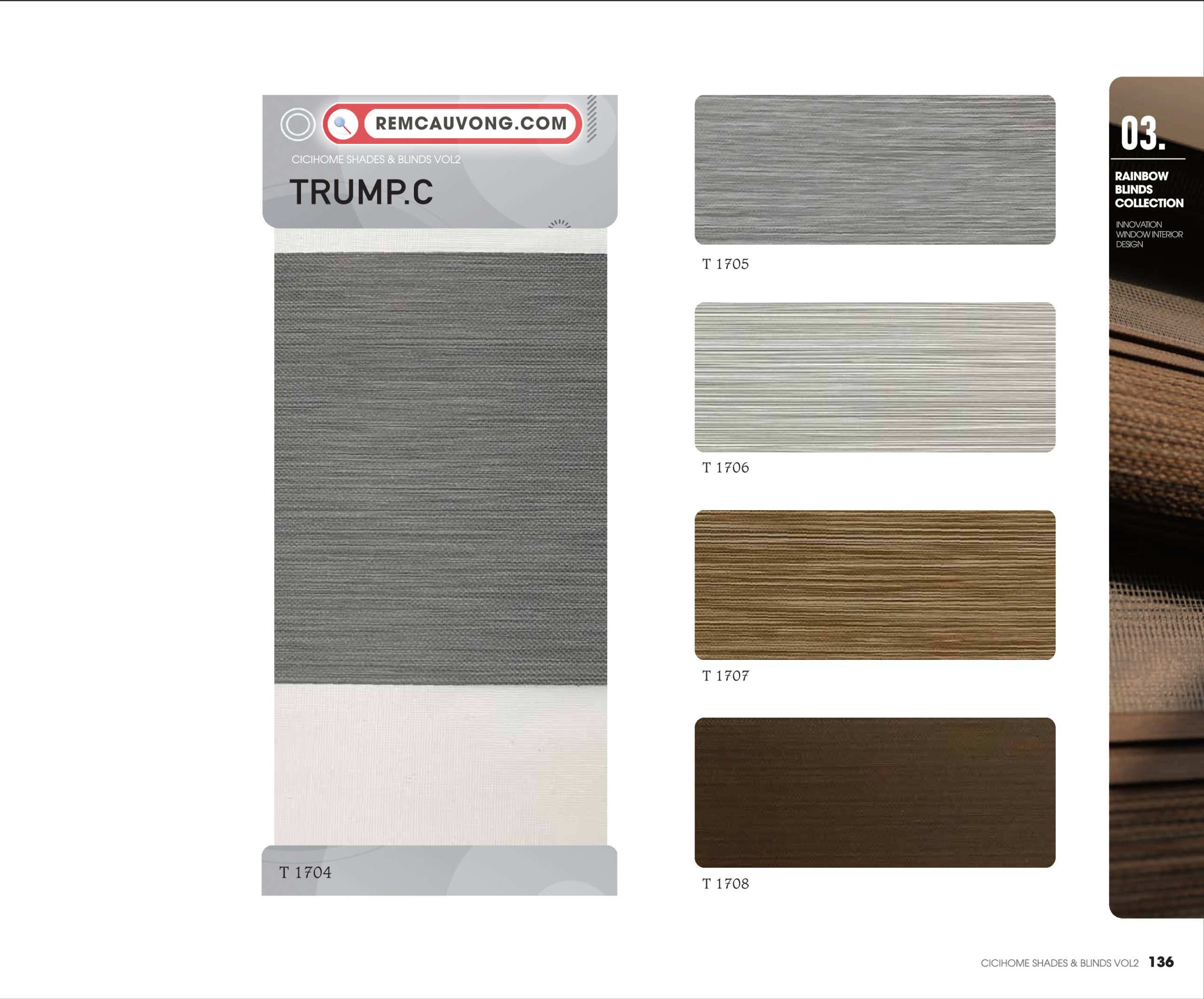Rèm Cầu Vồng TrumpC Cici Home