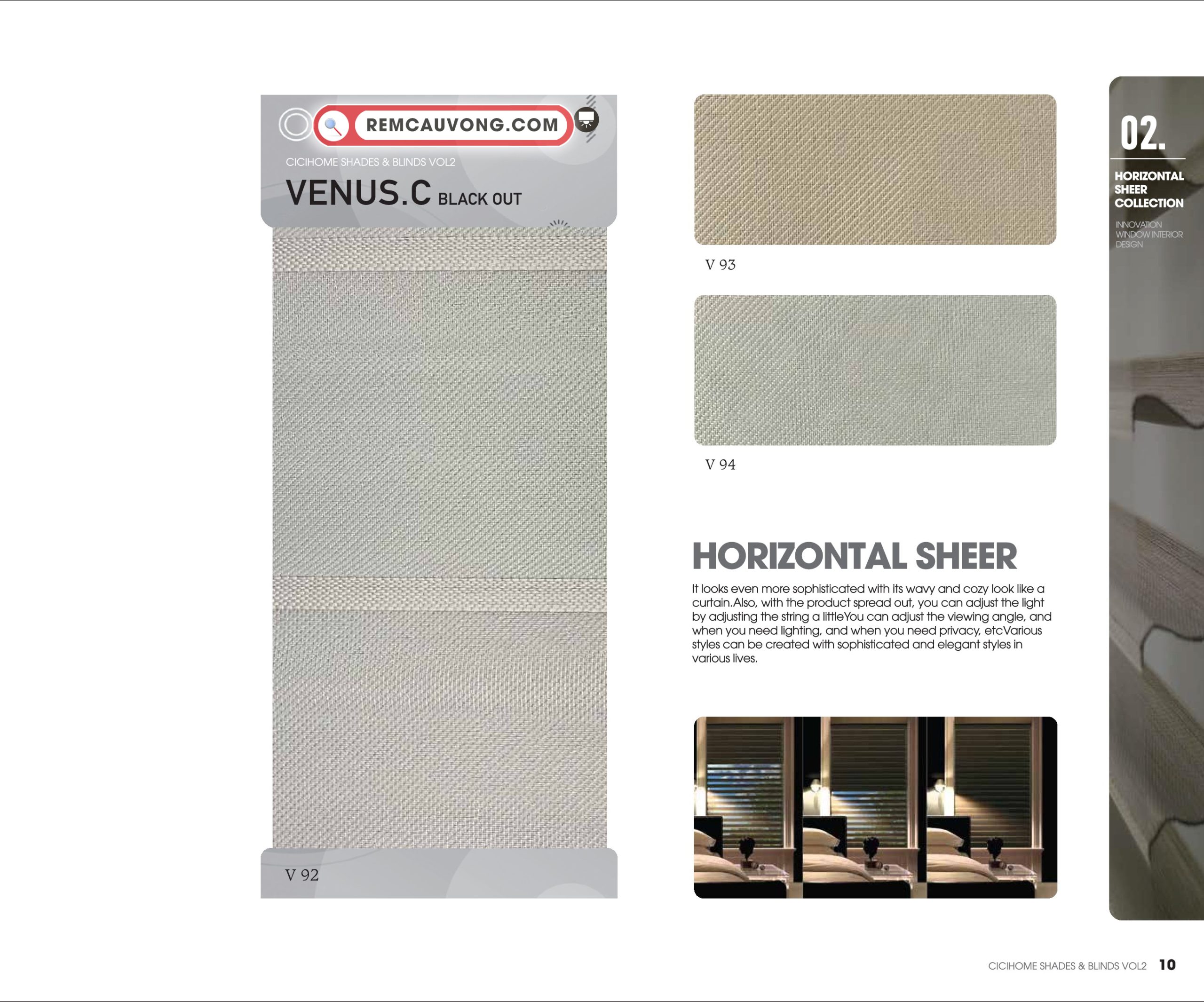 Rèm Cầu Vồng VenusC Cici Home