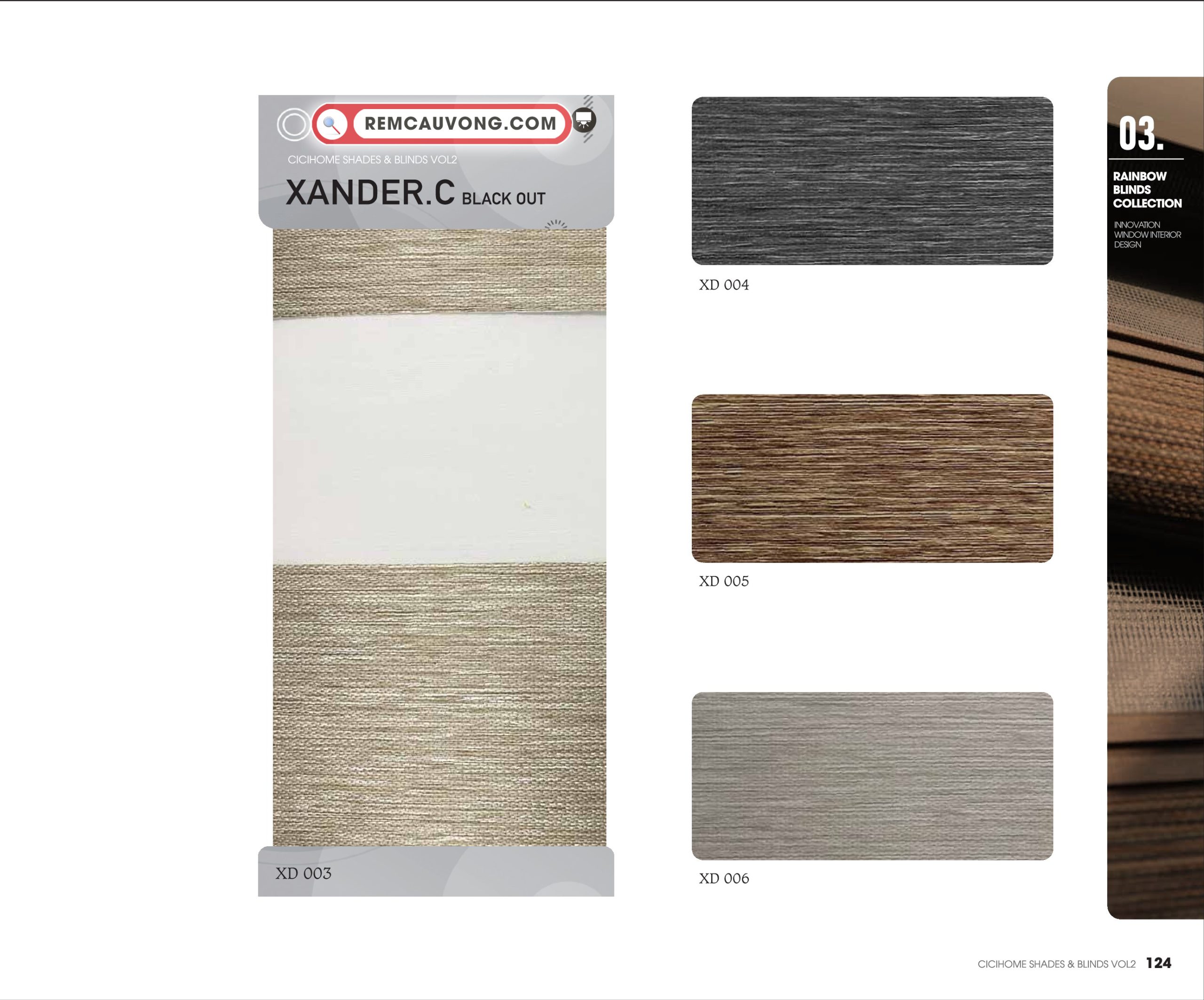 Rèm Cầu Vồng XanderC Cici Home