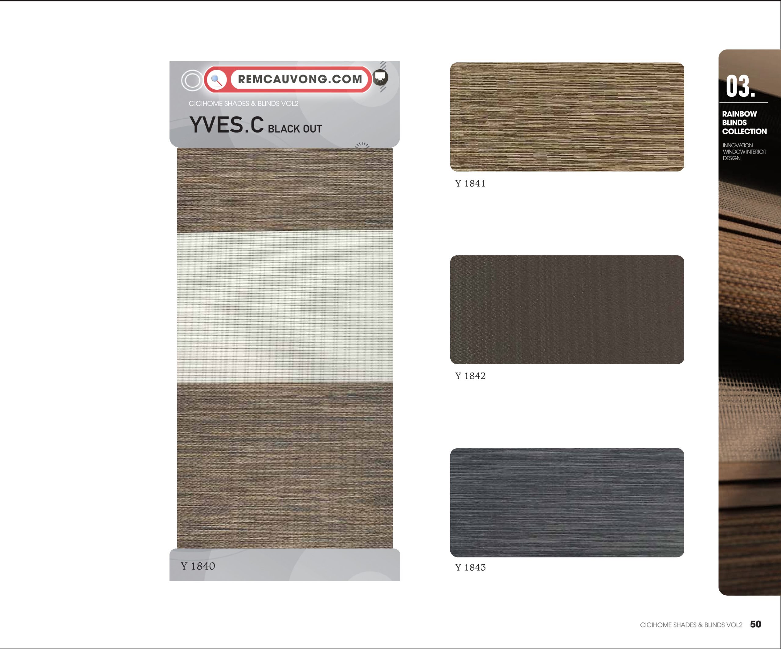 Rèm Cầu Vồng YvesC Cici Home