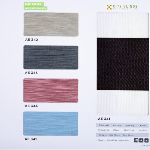 Rèm Cầu Vồng Alex City Blinds