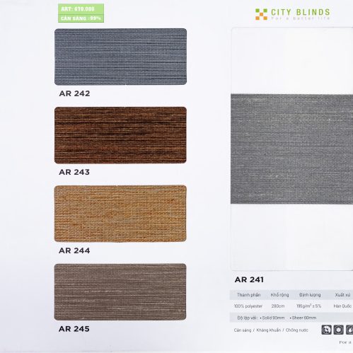 Rèm Cầu Vồng Art City Blinds