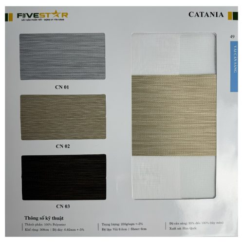 Rèm Cầu Vồng Catania Fivestar