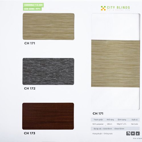 Rèm Cầu Vồng Chakkra City Blinds