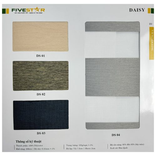Rèm Cầu Vồng Daisy Fivestar