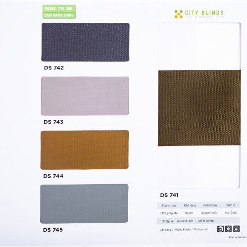 Rèm Cầu Vồng Doris City Blinds