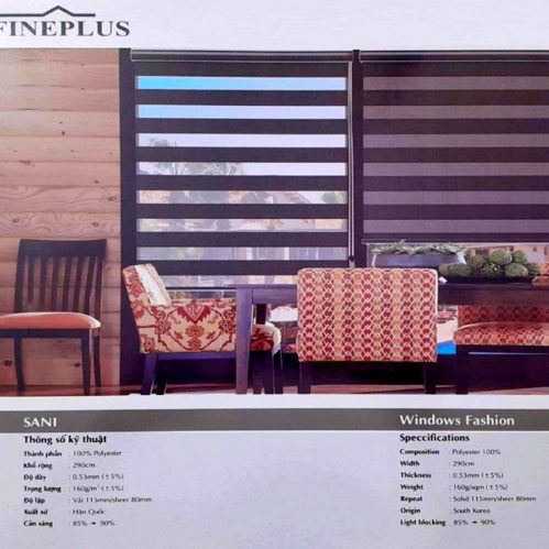 Rèm Cầu Vồng Fineplus Sani