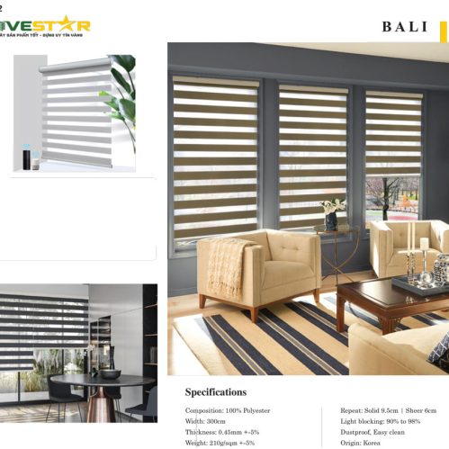 Rèm Cầu Vồng Fivestar Bali