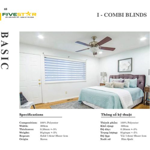Rèm Cầu Vồng Fivestar Basic
