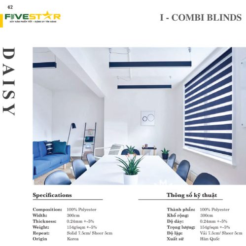Rèm Cầu Vồng Fivestar Daisy