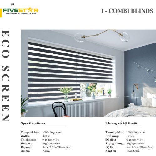 Rèm Cầu Vồng Fivestar Eco Screen