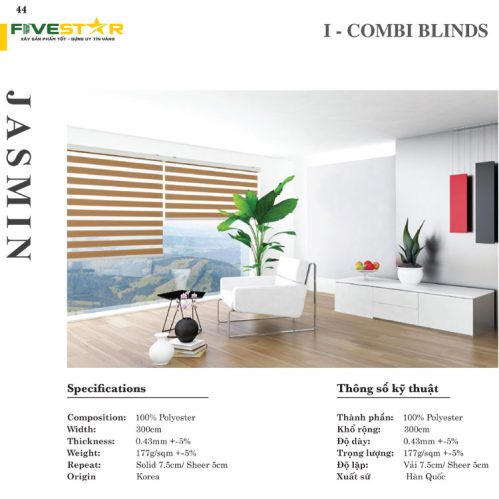 Rèm Cầu Vồng Fivestar Jasmin