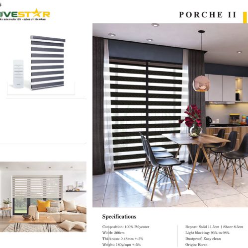 Rèm Cầu Vồng Fivestar Porche II