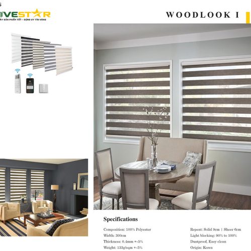 Rèm Cầu Vồng Fivestar Woodlook I