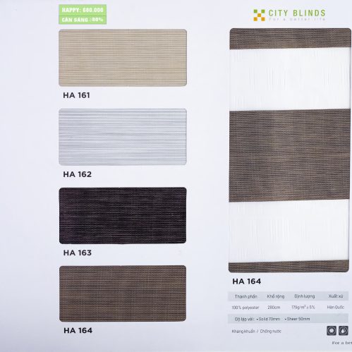 Rèm Cầu Vồng Happy City Blinds