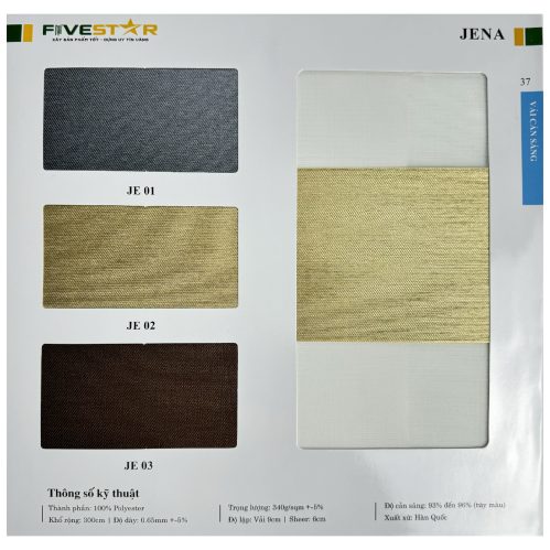 Rèm Cầu Vồng Jena Fivestar