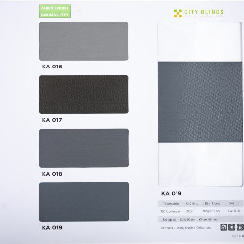 Rèm Cầu Vồng Karon City Blinds