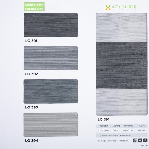 Rèm Cầu Vồng Logan City Blinds