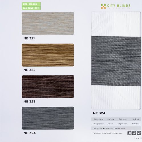 Rèm Cầu Vồng Nep City Blinds