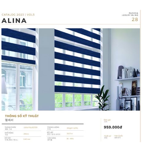 Rèm Cầu Vồng Paroda Alina`