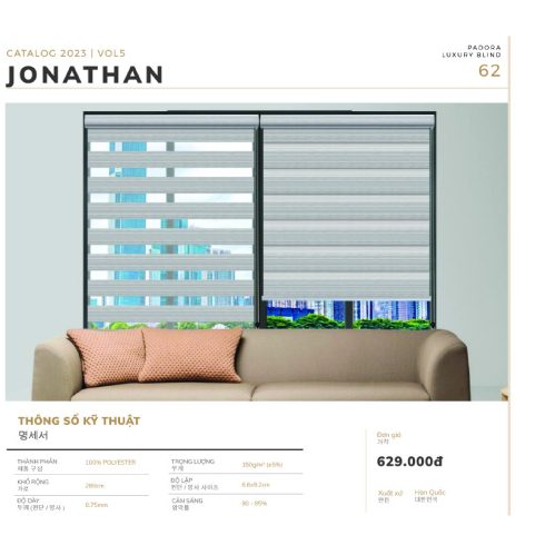 Rèm Cầu Vồng Paroda Jonathan