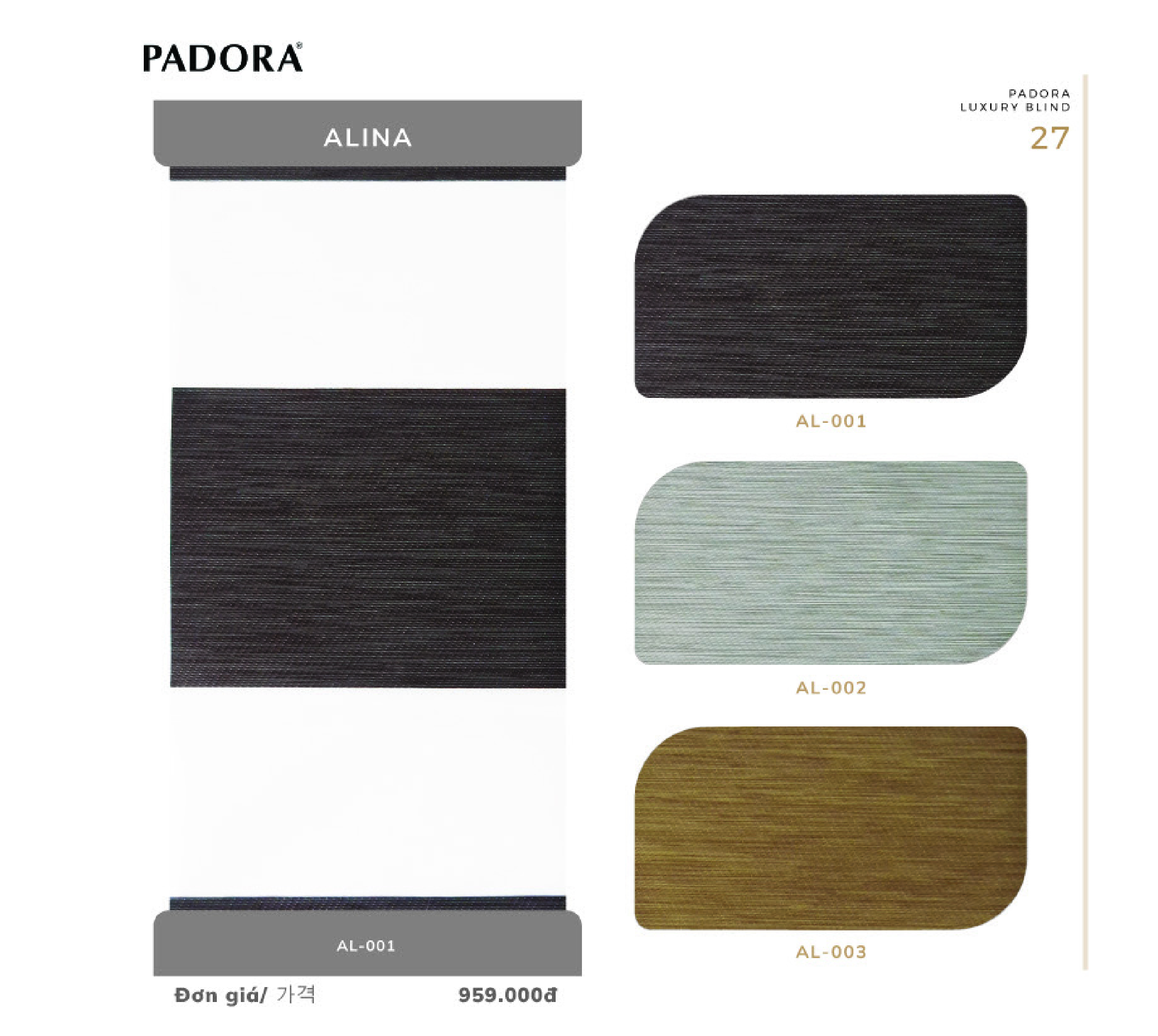 Rèm Cầu Vồng Padora Alina