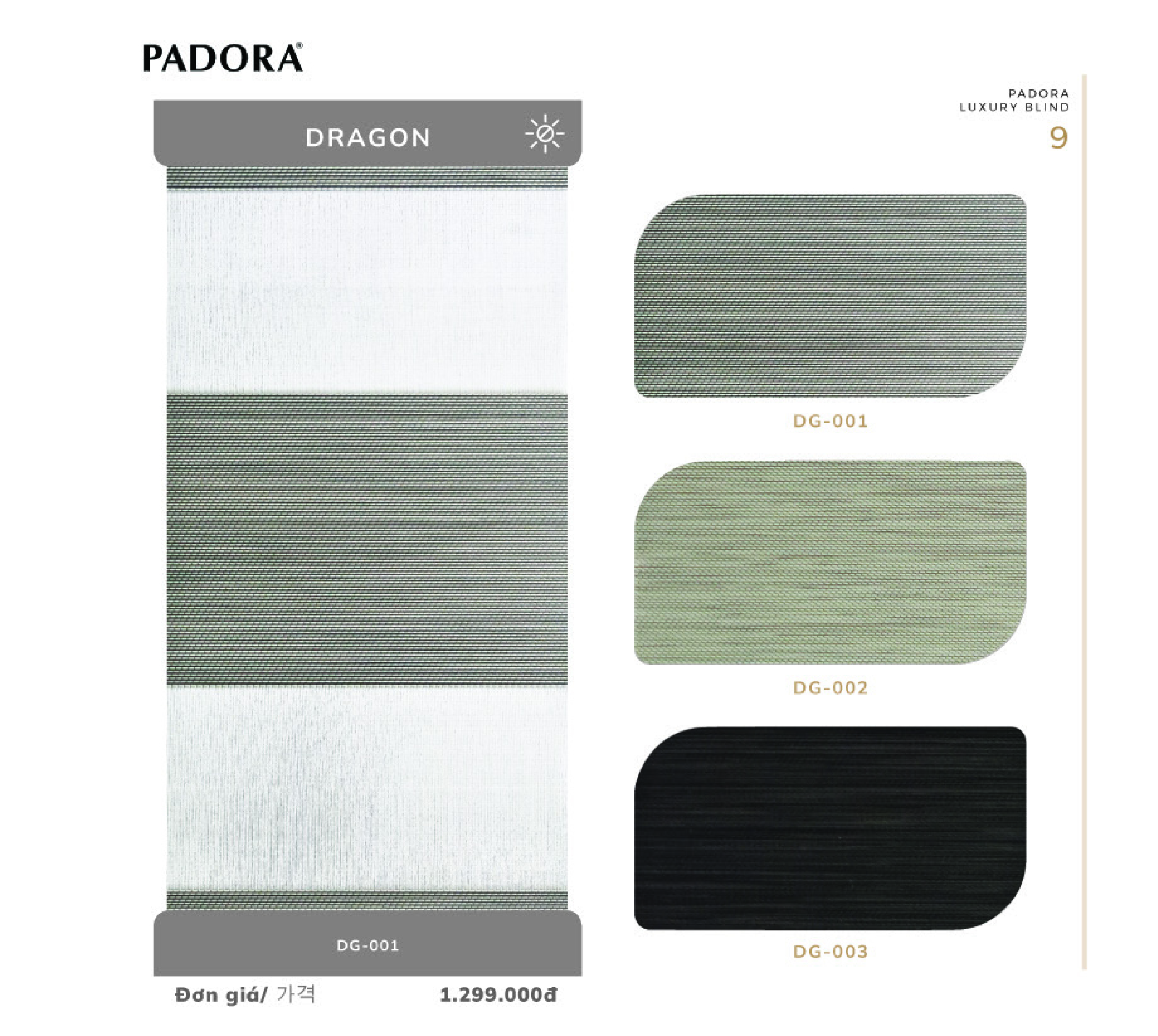 Rèm Cầu Vồng Padora Dragon