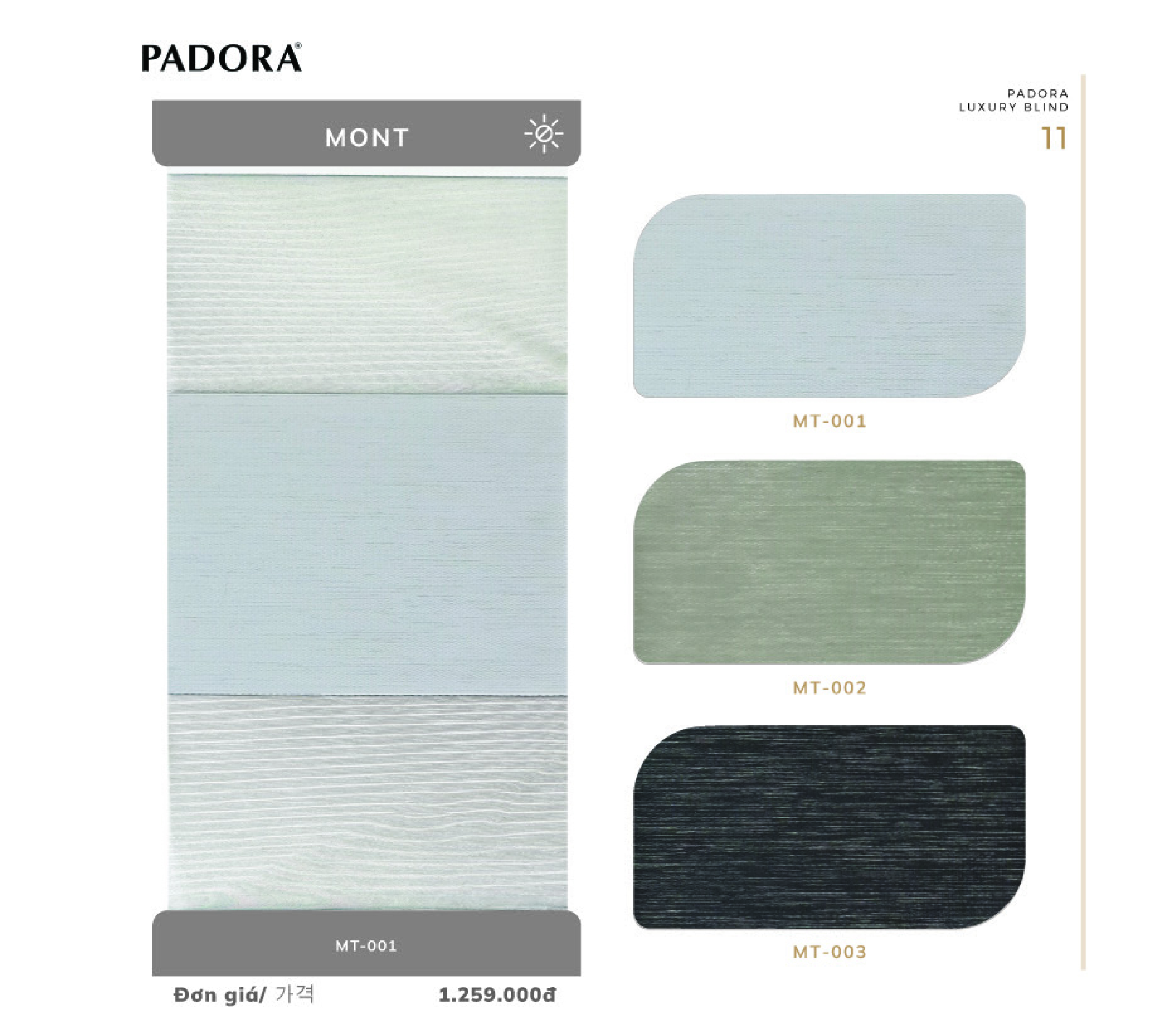 Rèm Cầu Vồng Padora Mont