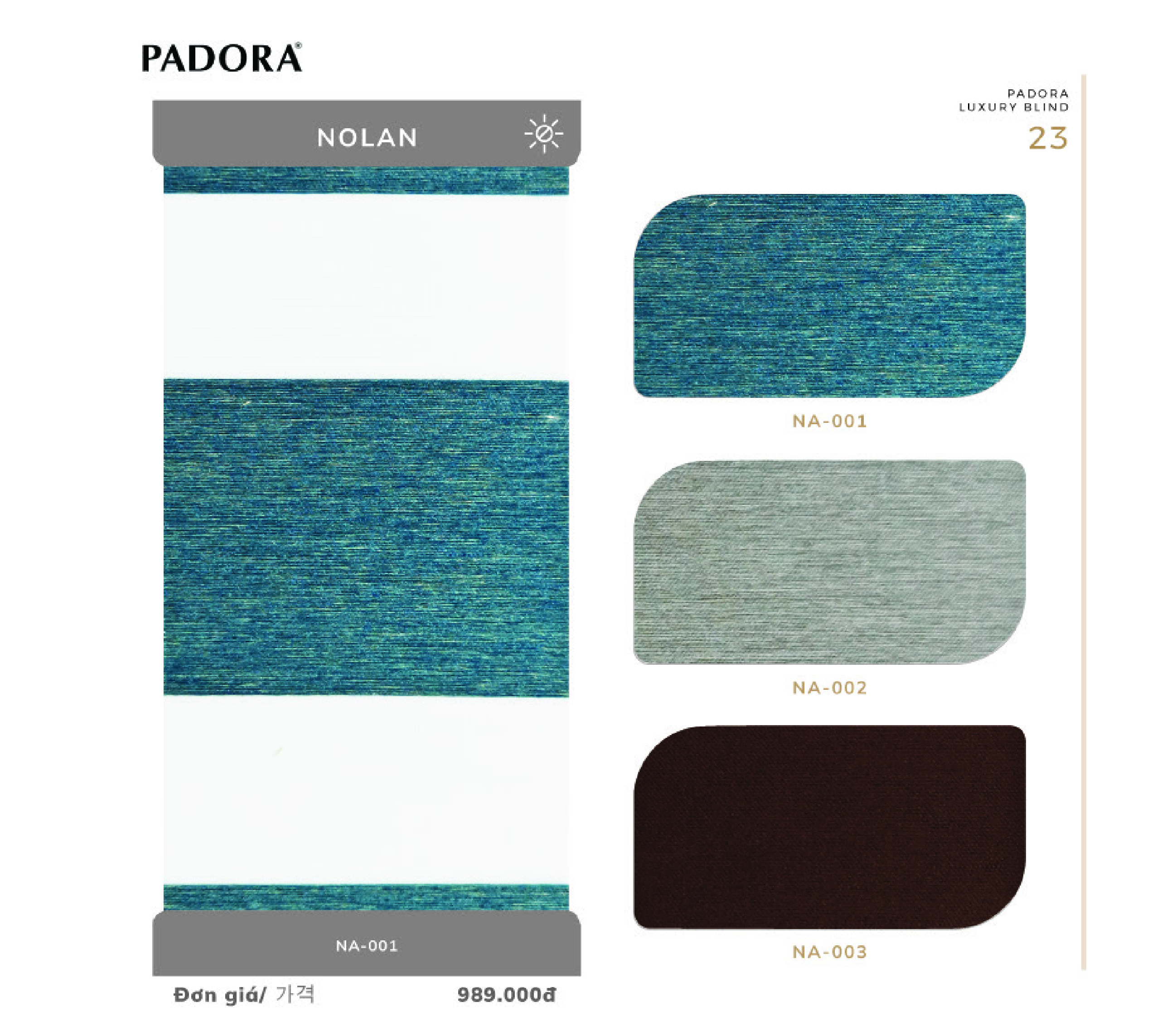 Rèm Cầu Vồng Padora Nolan