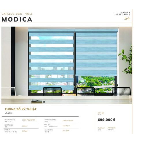 Rèm Cầu Vồng Paroda Modica