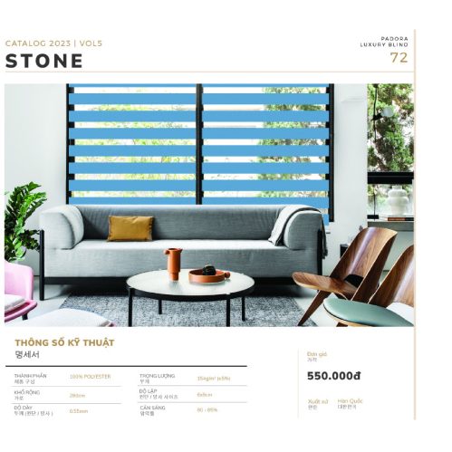 Rèm Cầu Vồng Paroda Stone 1