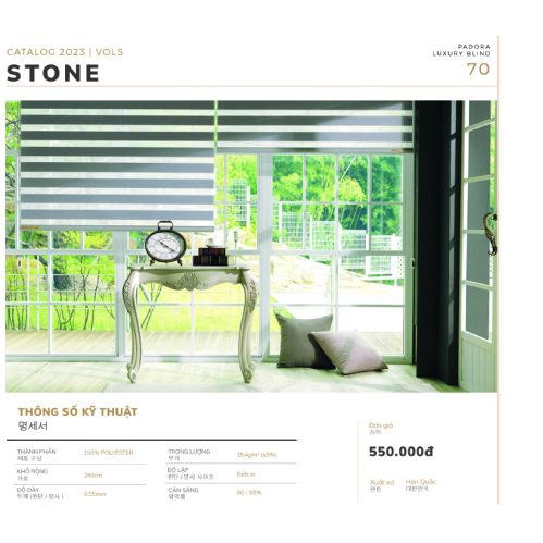 Rèm Cầu Vồng Paroda Stone