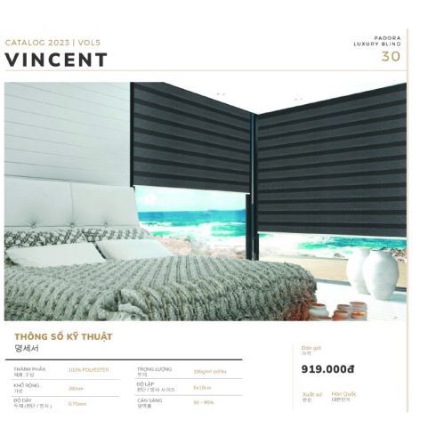 Rèm Cầu Vồng Paroda Vincent