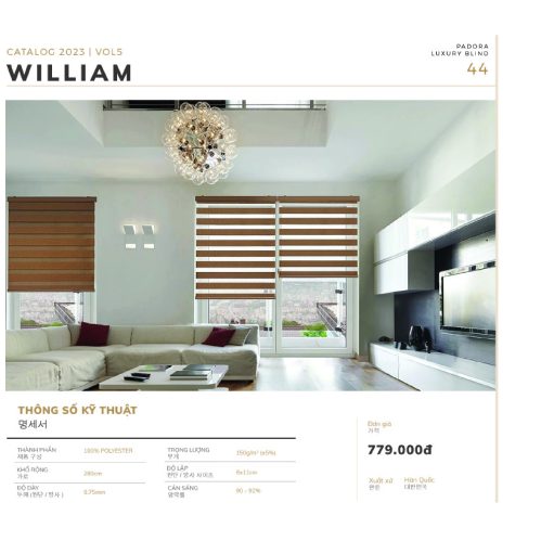 Rèm Cầu Vồng Paroda William