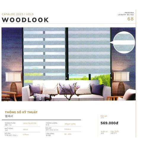 Rèm Cầu Vồng Paroda Woolook