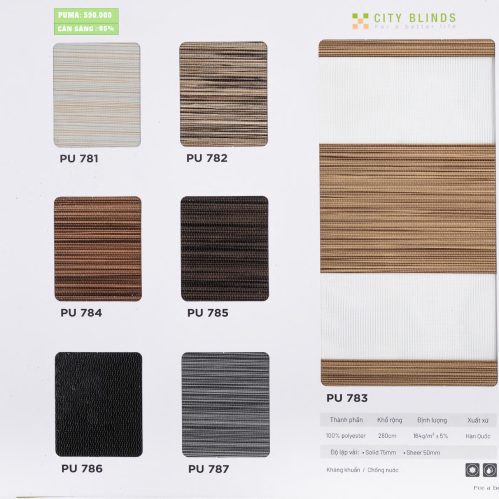 Rèm Cầu Vồng Puma City Blinds