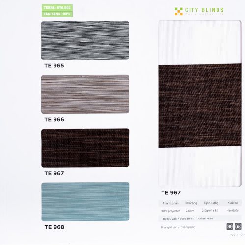 Rèm Cầu Vồng Terra City Blinds