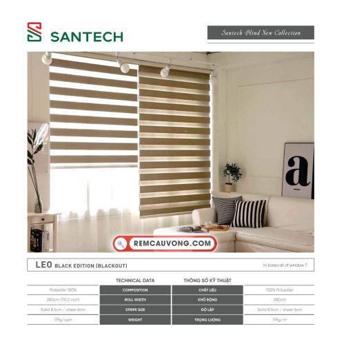 Hình ảnh Rèm Cầu Vồng Santech Leo