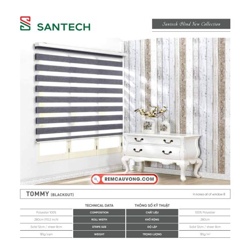 Hình ảnh Rèm Cầu Vồng Santech Tommy