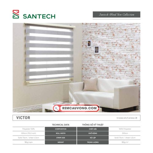 Hình ảnh Rèm Cầu Vồng Santech Victor