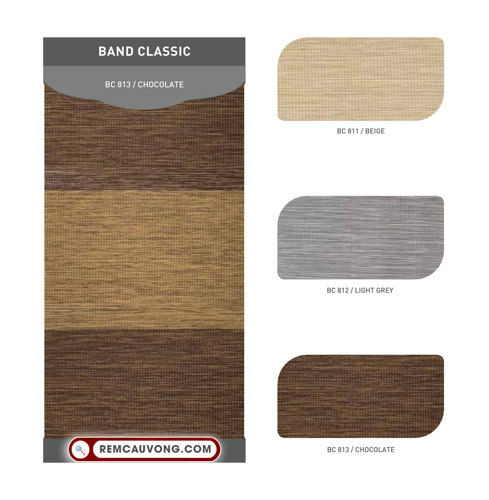 Rèm Cầu Vồng Santech Band Classic