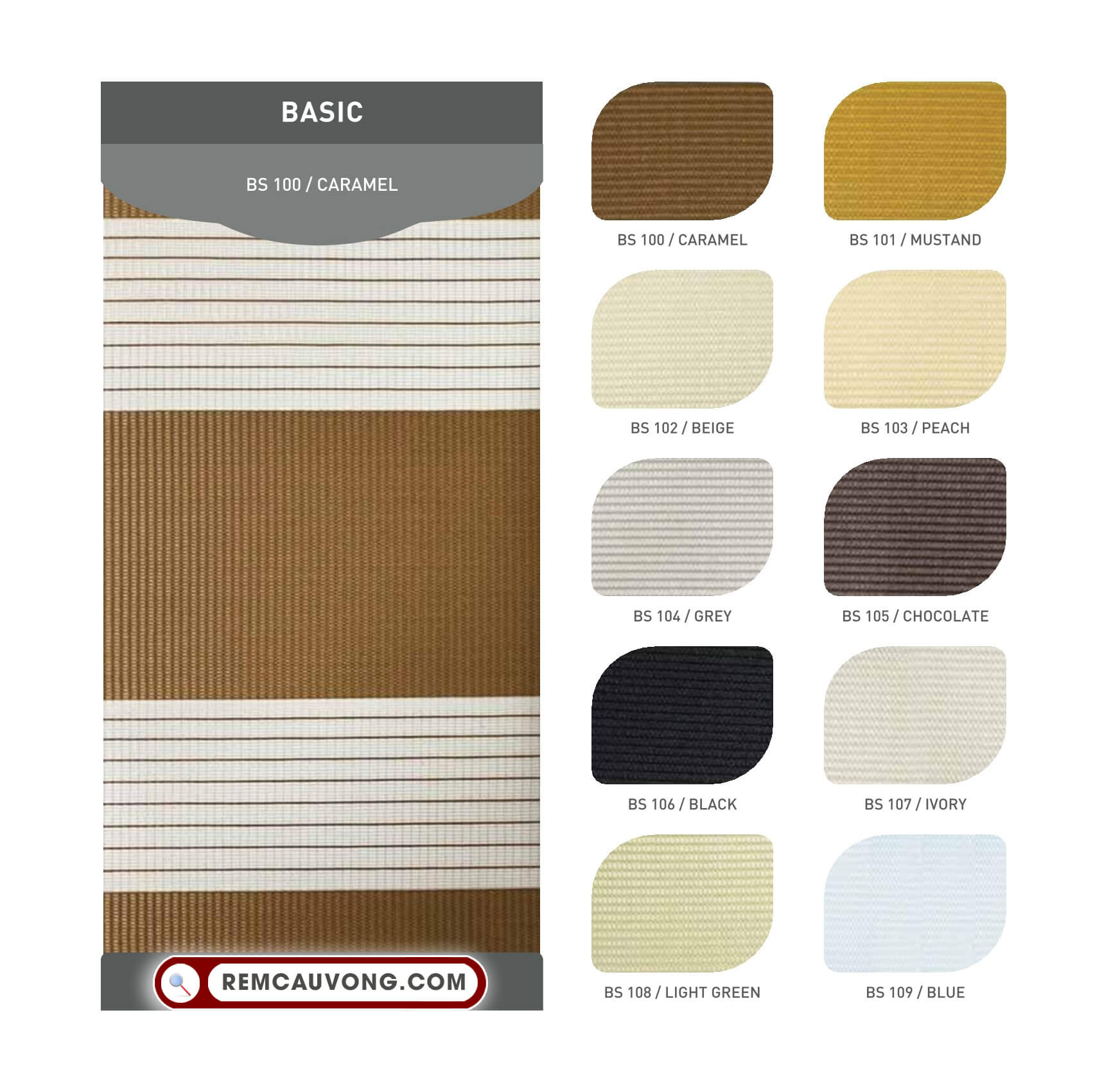 Rèm Cầu Vồng Santech Basic