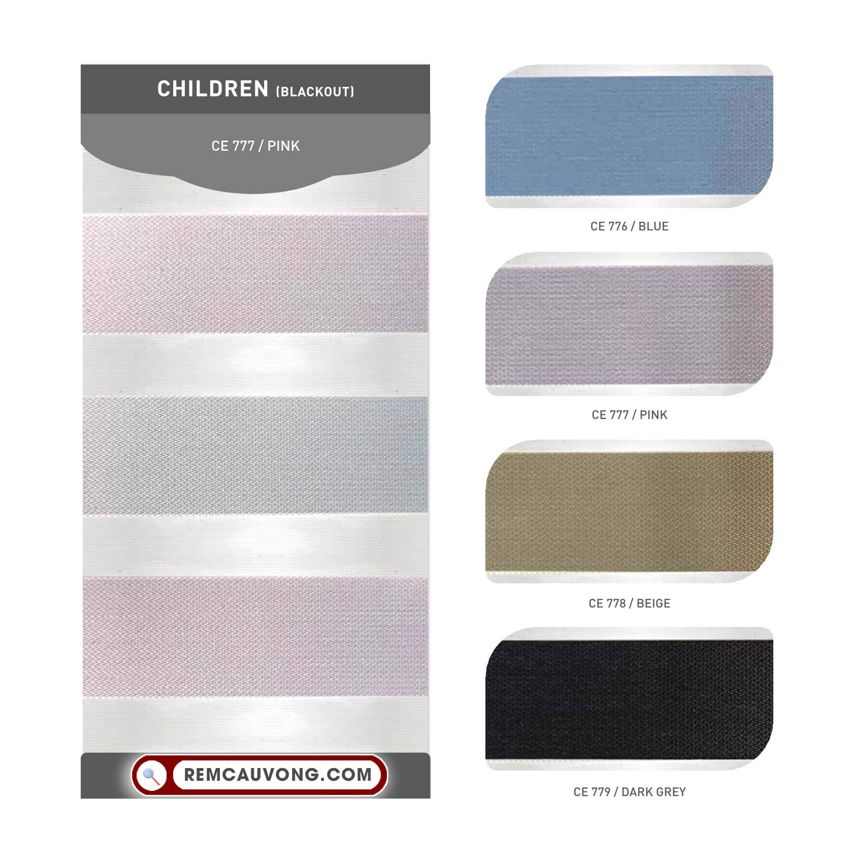 Rèm Cầu Vồng Santech Children