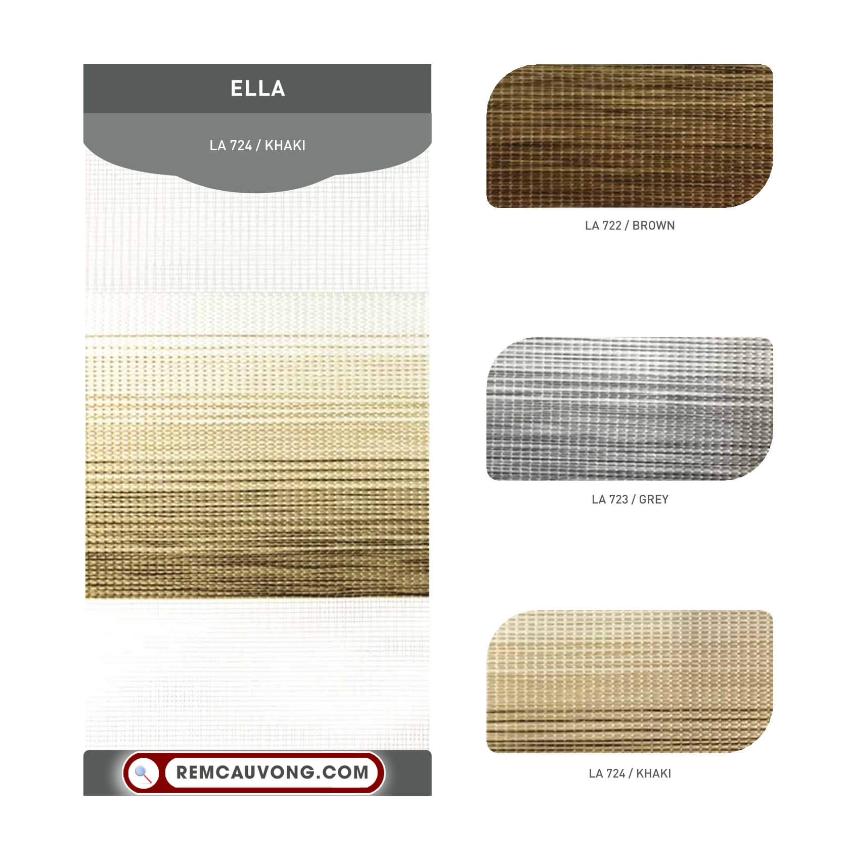 Rèm Cầu Vồng Santech Ella