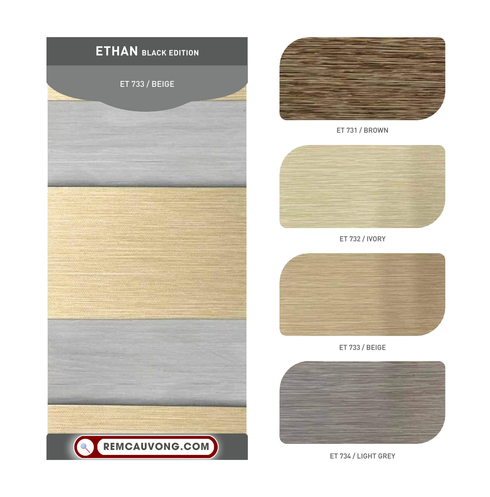 Rèm Cầu Vồng Santech Ethan