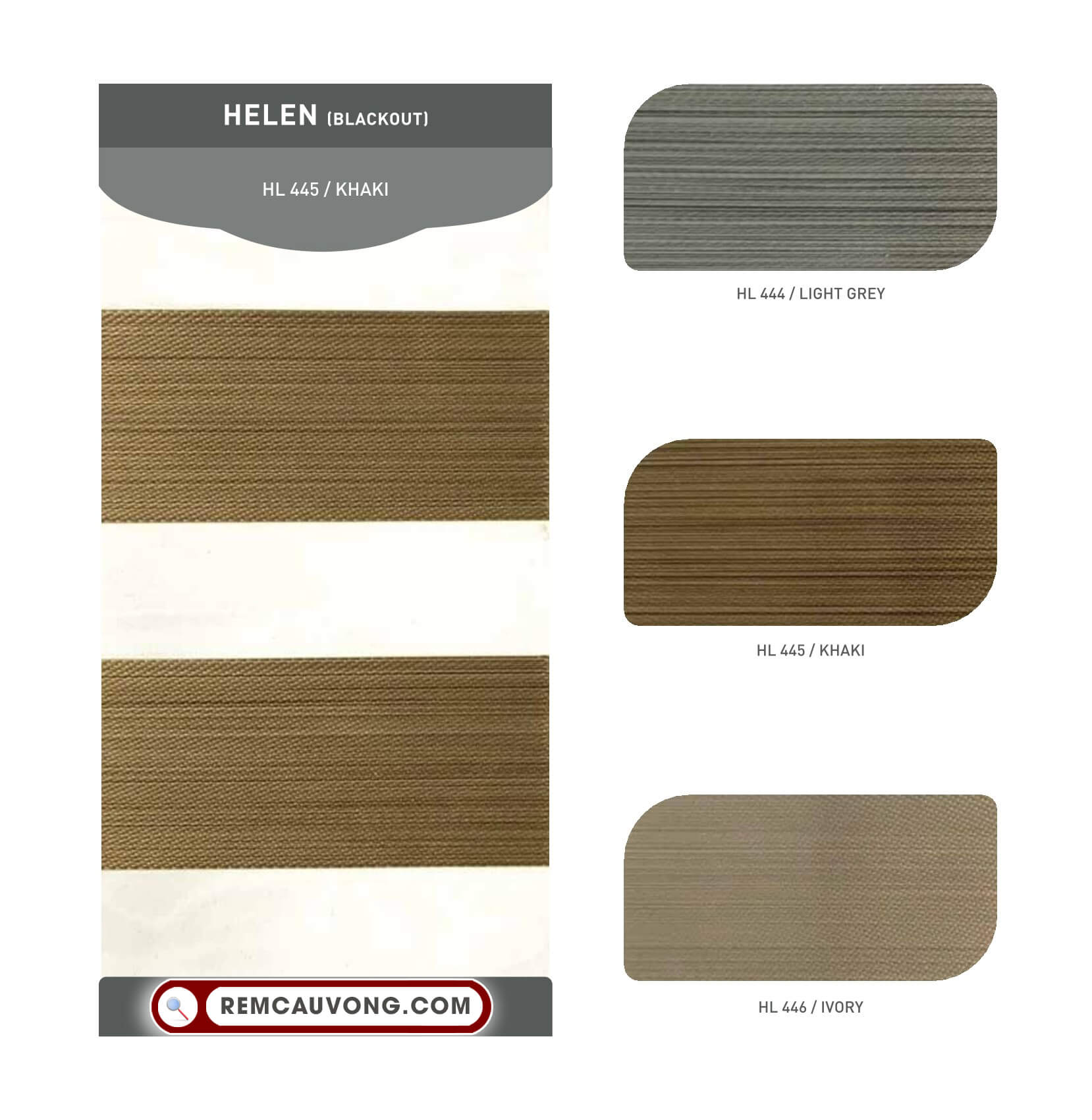 Rèm Cầu Vồng Santech Helen