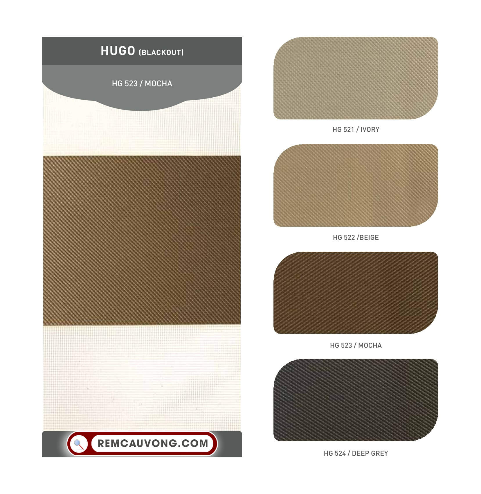 Rèm Cầu Vồng Santech Hugo